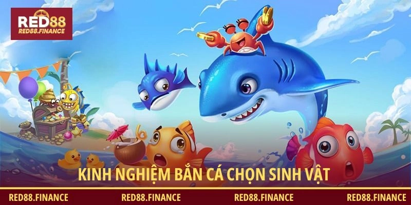 Kinh nghiệm bắn cá bí quyết chọn sinh vật 