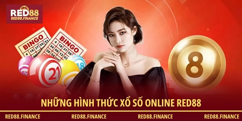 Những hình thức xổ số online RED88